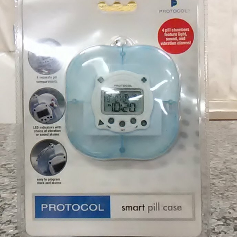 Protocol smart pill case
